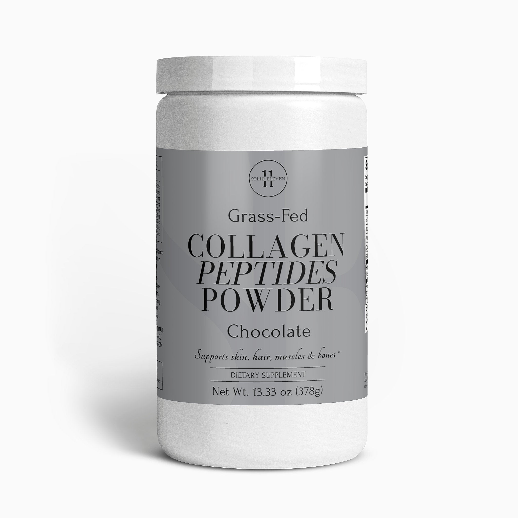 Grass-Fed Collagen Peptides Powder (Chocolate)