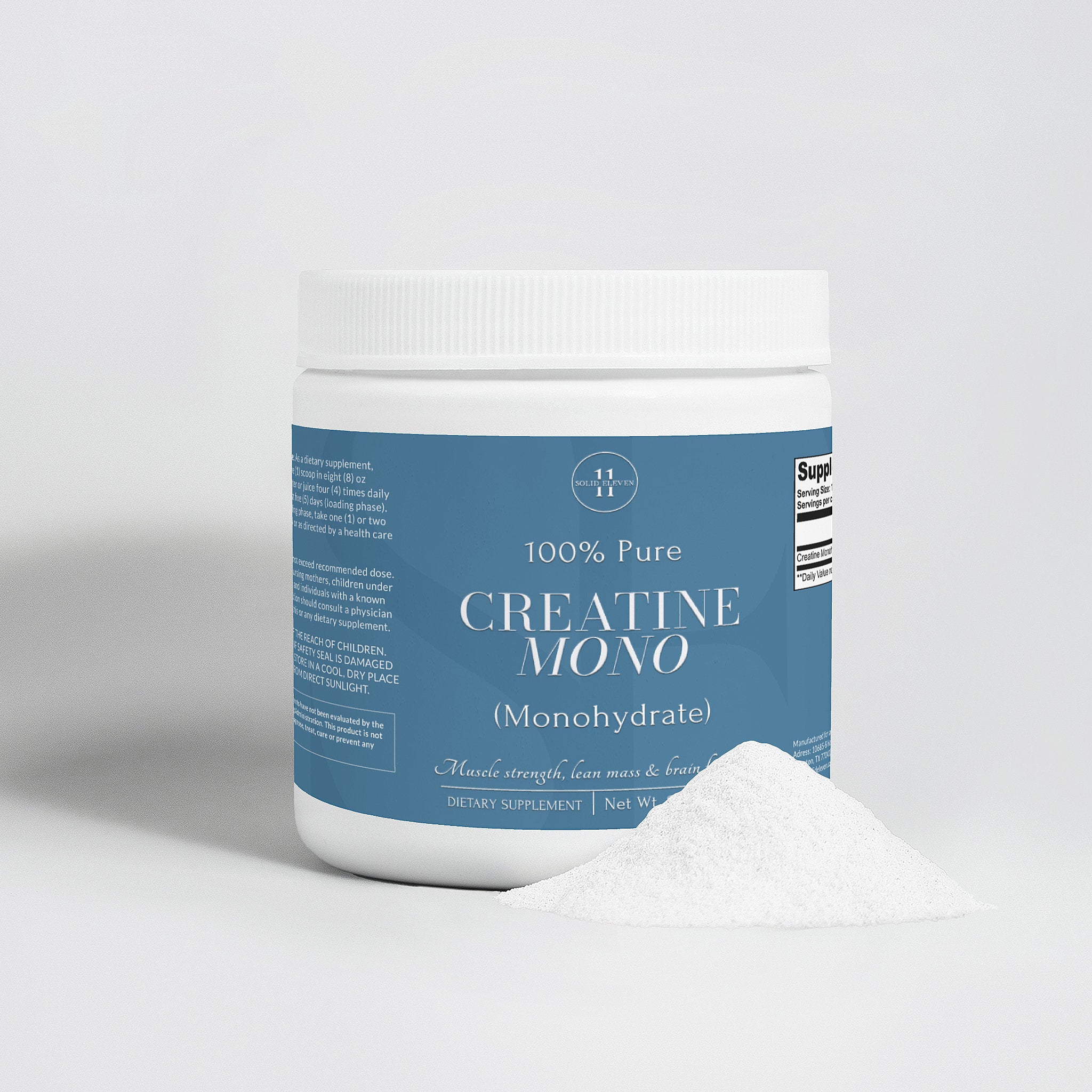 100% Pure Creatine Monohydrate