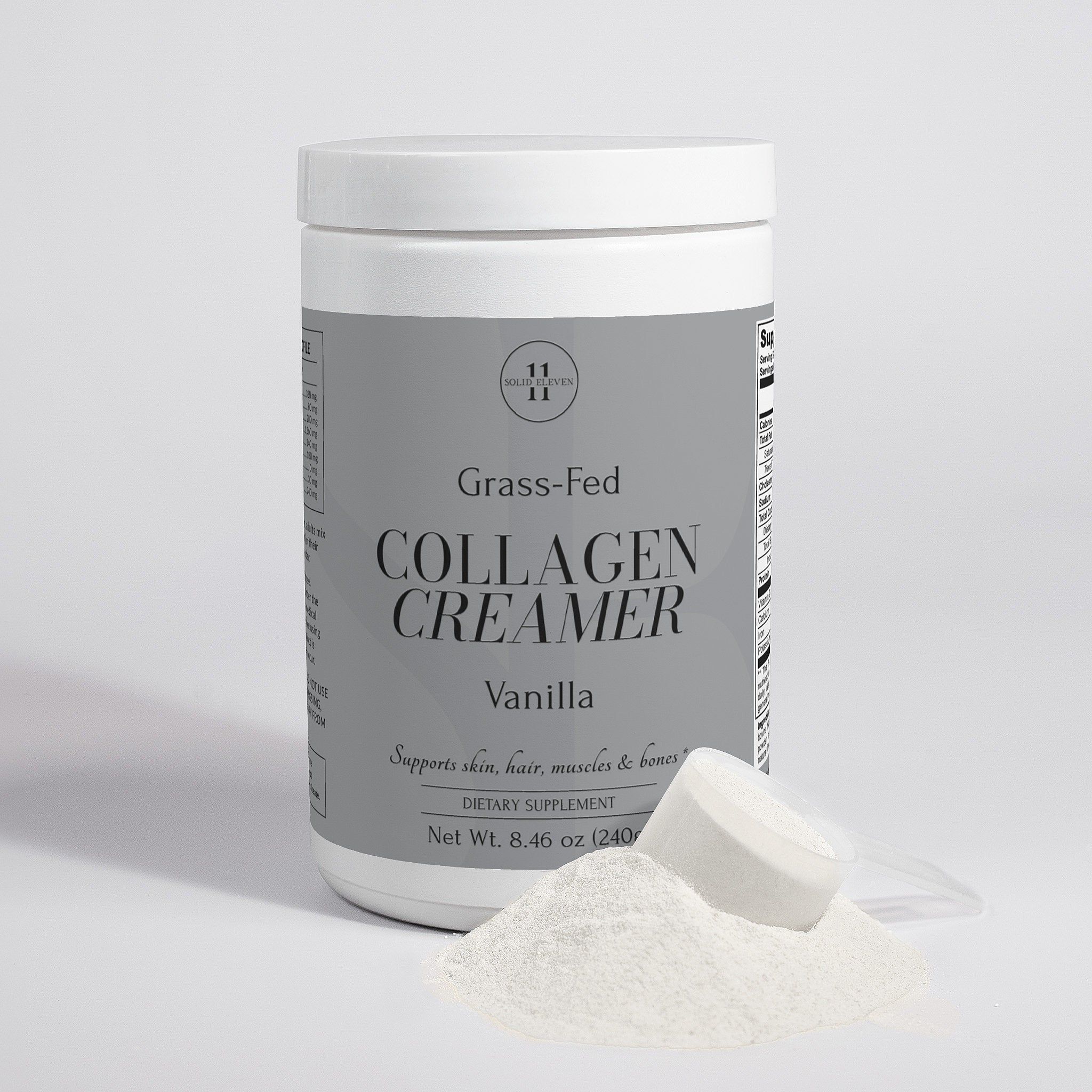 Grass-Fed Collagen Creamer (Vanilla)